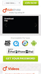 Mobile Screenshot of clubstroke.net