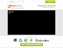 Tablet Screenshot of clubstroke.net